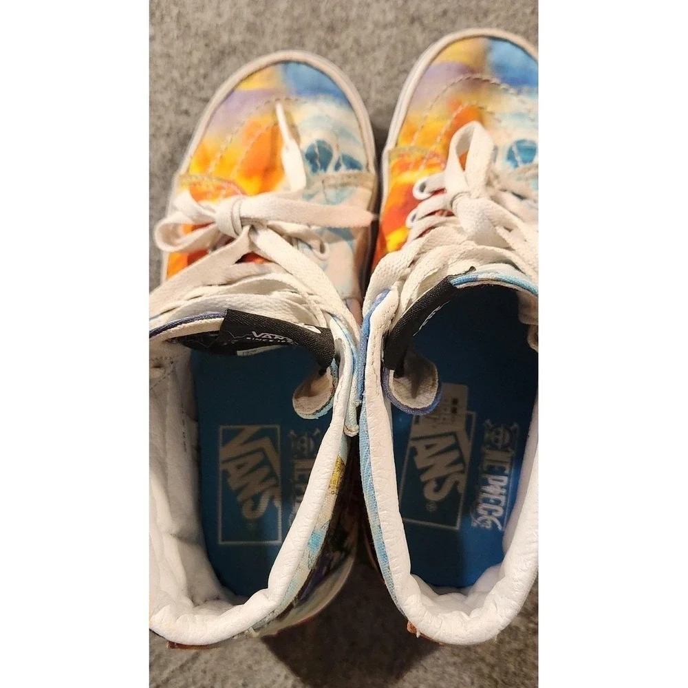 Vans X One Piece Punk Hazard collab Anime‎ High Top Shoes Sk8-Hi Mens 4 W 5.5